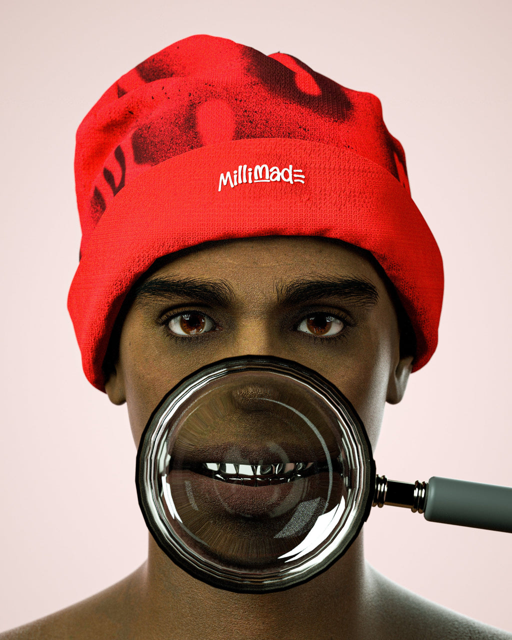 MILLIMADE EMBROIDERED BEANIE